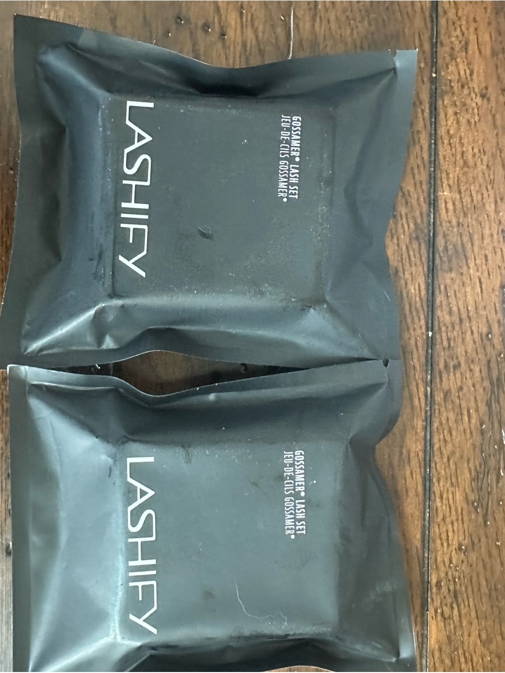 LASHIFY Black Travel Toiletry Pouch Duo